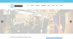 Desktop Screenshot of drakeent.com